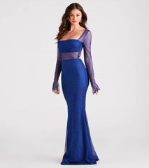 Matilda Formal Glitter Long Dress