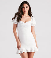 Looking Like A Day Dream Eyelet Lace Dress
