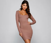 Finding Inspo Scoop Neck Mini Dress