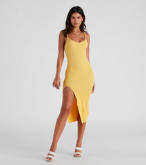 Keep It Light Sweater Midi Dress