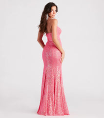 Frankie Formal Sequin Bustier Dress