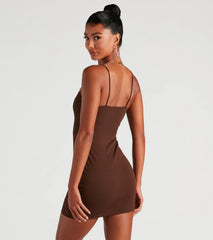 Falling For Color Block Crepe Dress