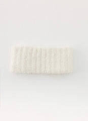Snow Ball Knit headband - Cream