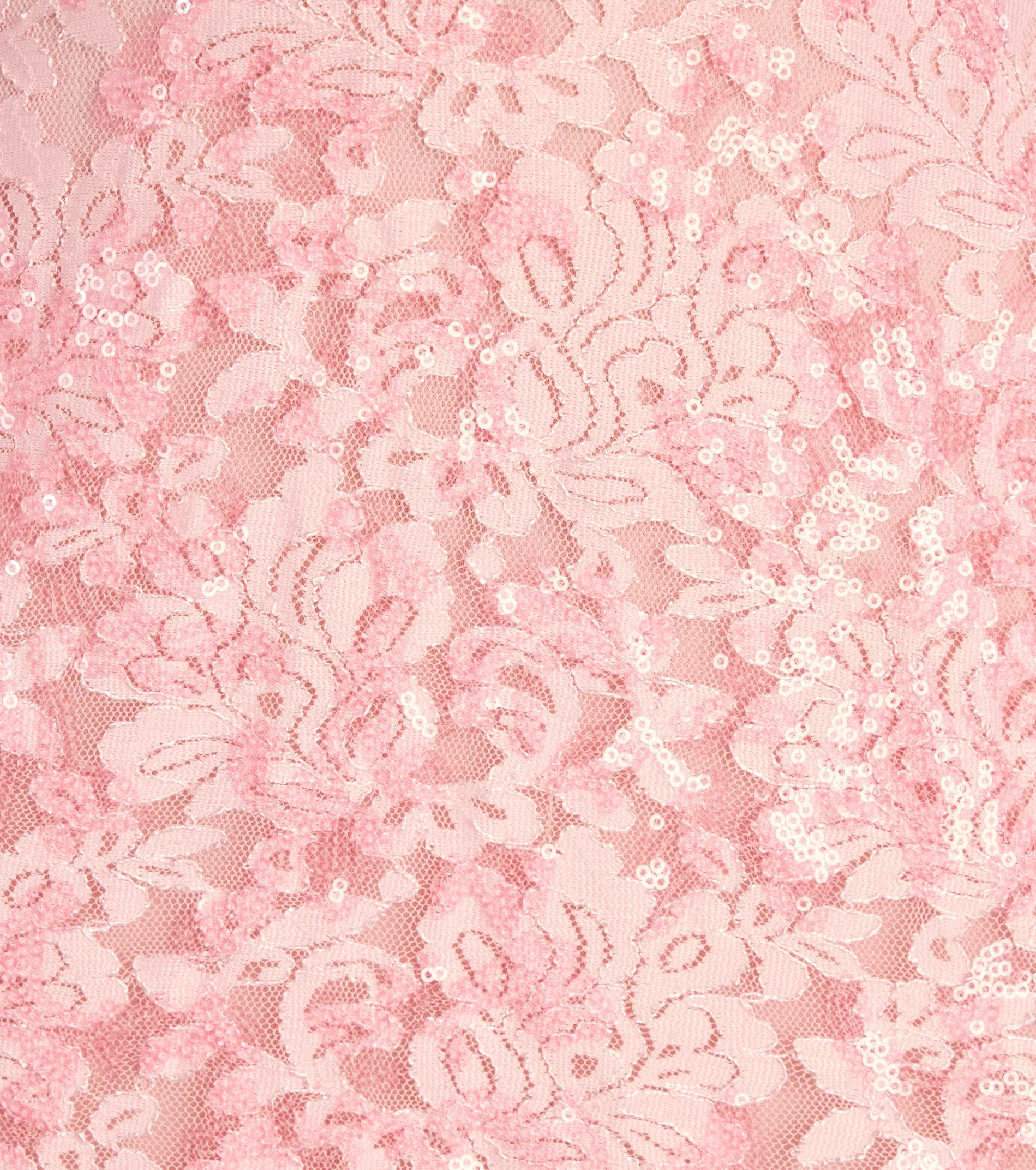 Maryam Sequin Lace A-Line Mini Dress